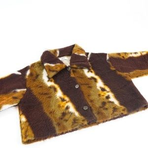 CALICO CROPPED EISENHOWER JACKET